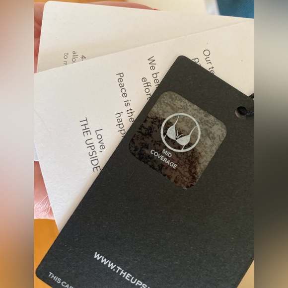 The Outset 2 piece set - Form Seamless Bronte Bra & 25in Midi Pant-Pool Blue -L - Picture 6 of 10